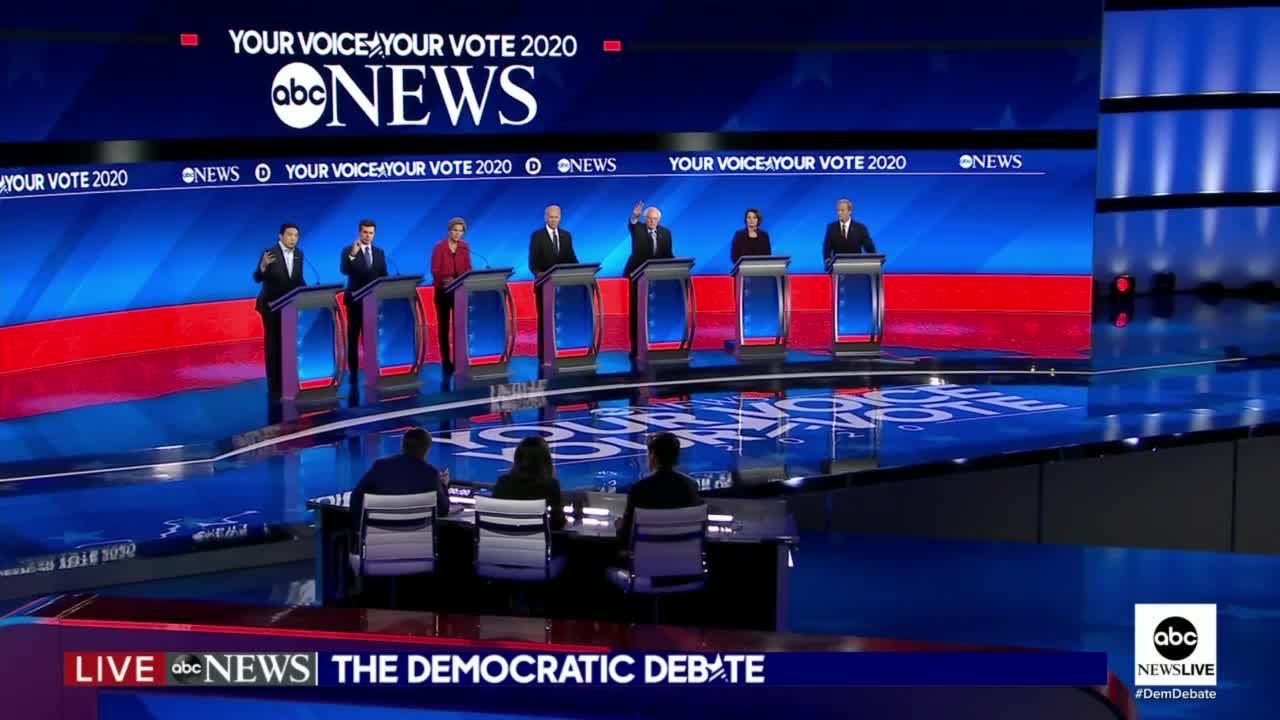 Part 2 Of 2020 Democratic Presidential Debate In New Hampshire