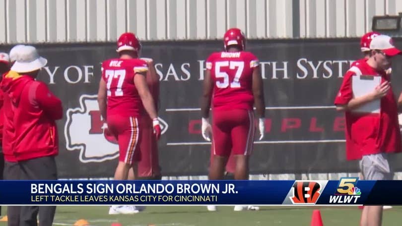 Orlando Brown Jr. signs contract with Cincinnati Bengals