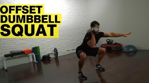 preview for Offset Dumbbell Squat