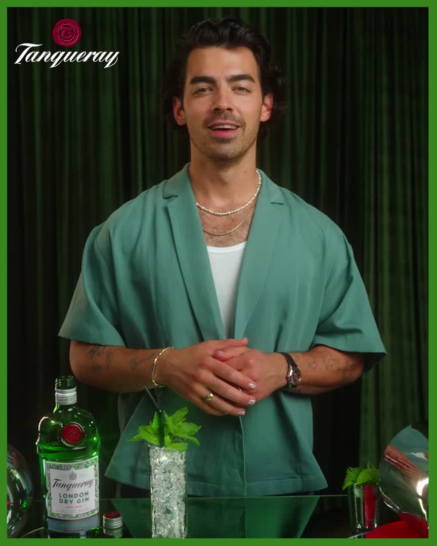 preview for Joe Jonas x Tanqueray