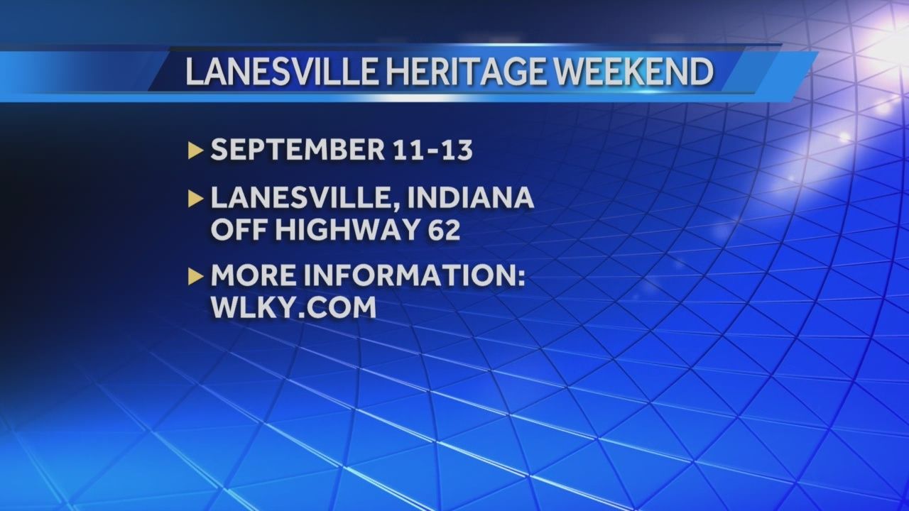 Check out Lanesville Heritage Weekend