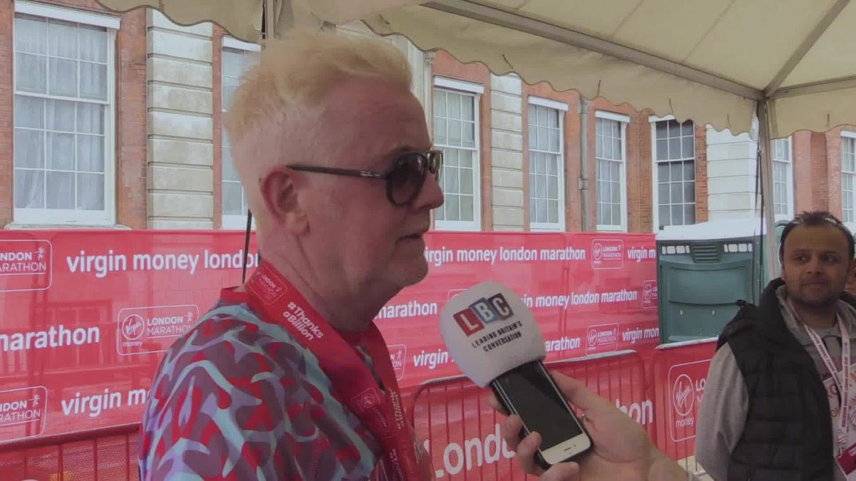 chris evans london marathon