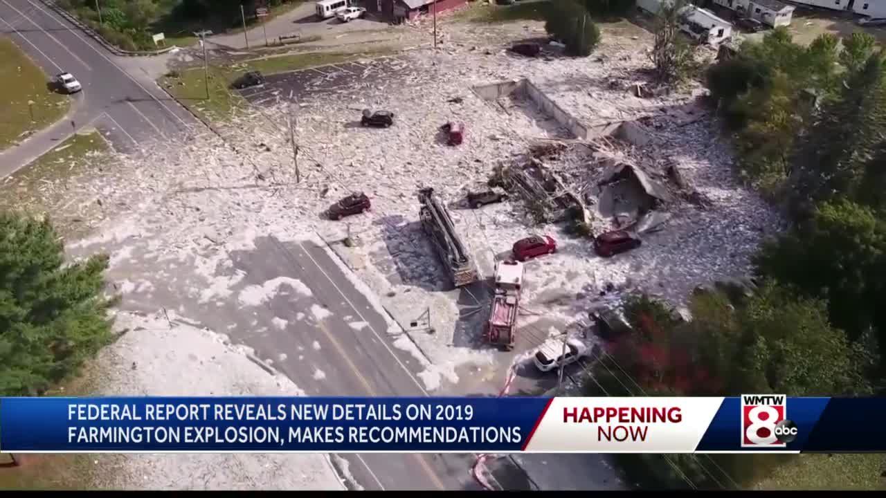 Federal report reveals new details on 2019 Farmington explosion