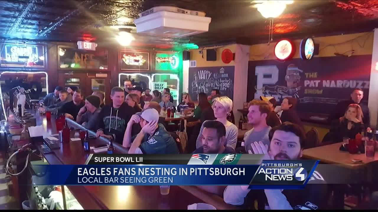 Eagles fans nesting in Pittsburgh