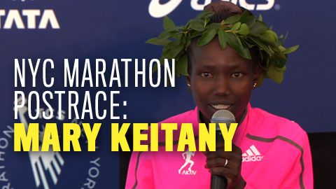 preview for 2014 NYC Marathon Post-race: Mary Keitany