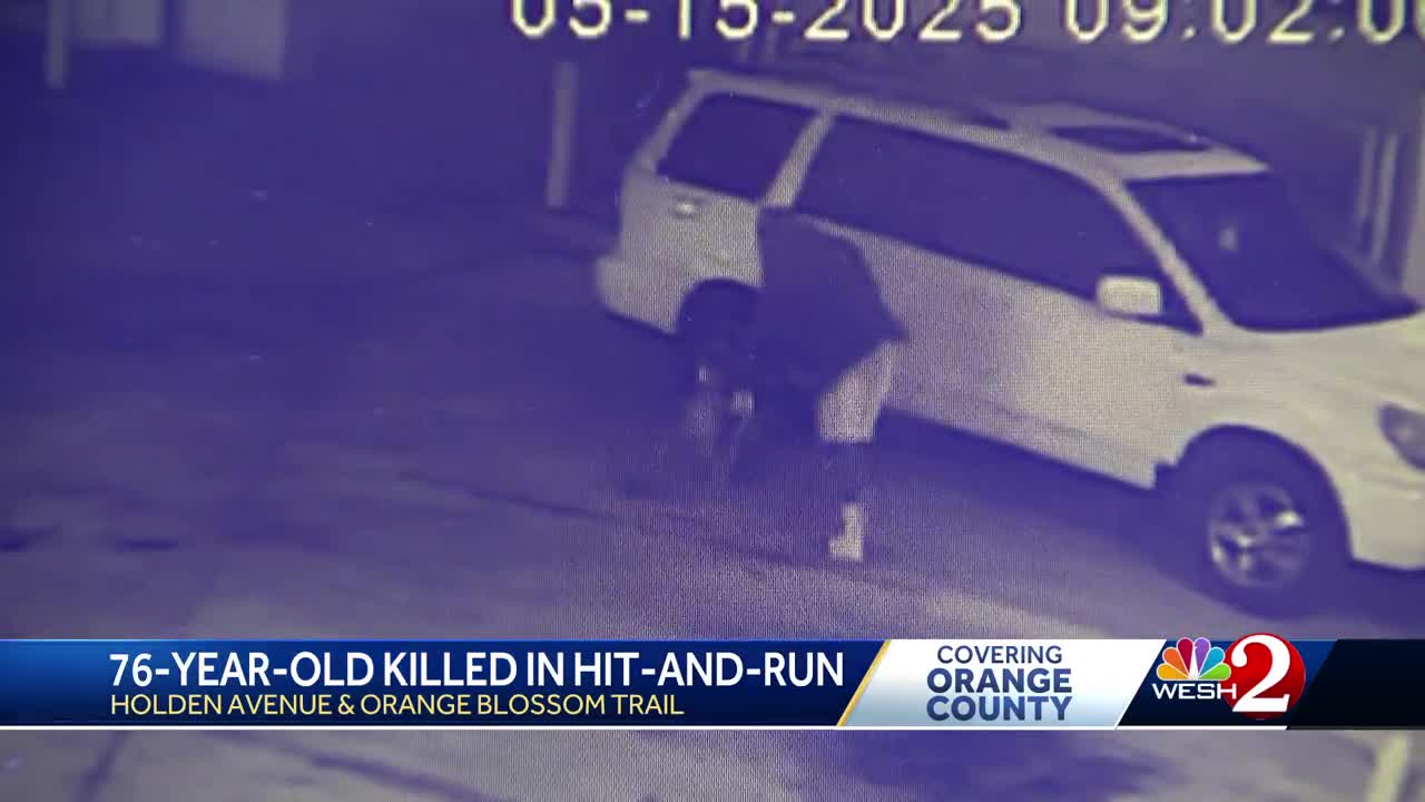 Florida man using walker hit, killed; troopers need help finding the hit-and-run driver