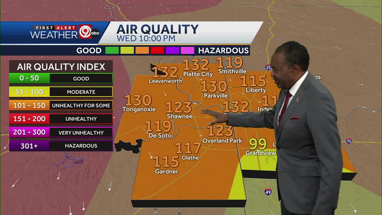 Poor air quality in Kansas City: What to know for Chiefs-Lions game