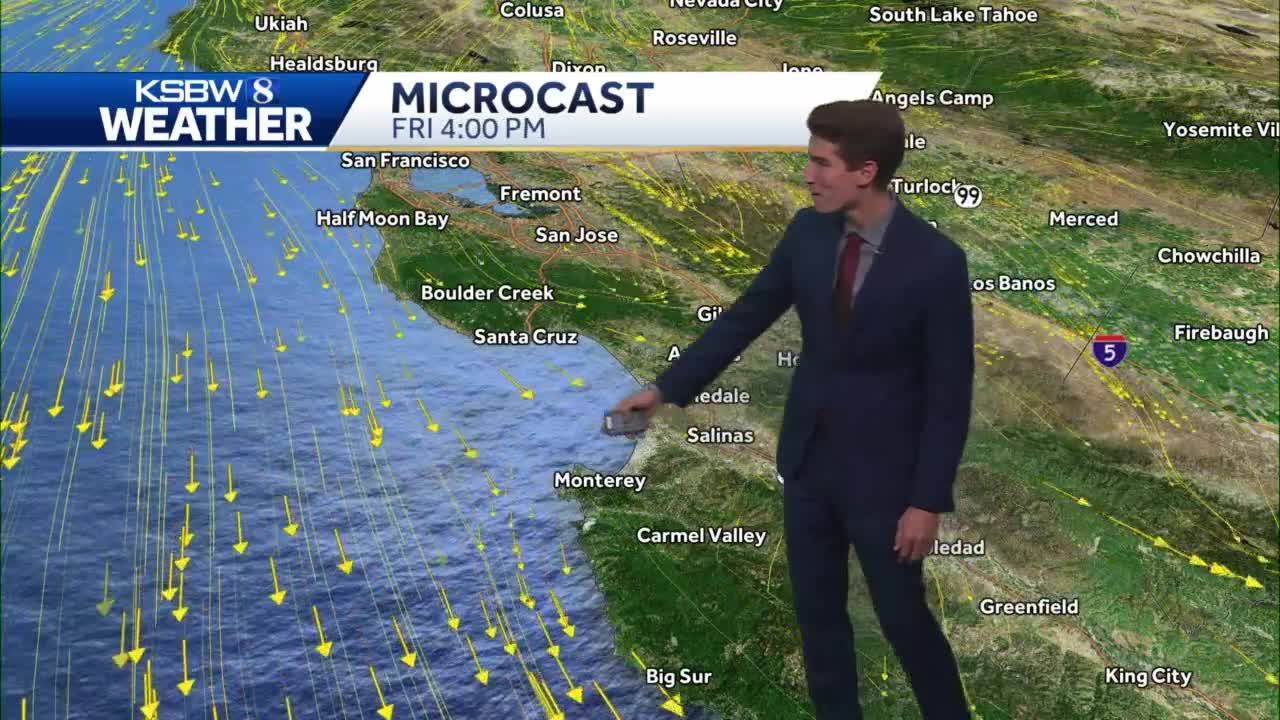 Warm and Sunny Conditions For Your Central Coast Weekend