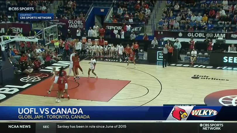 Louisville Cardinals basketball 68 Canada 66 Globl Jam champions