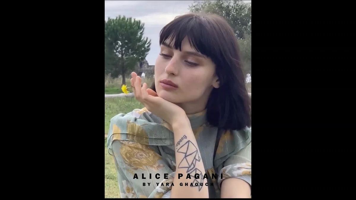 preview for Alice Pagani per Marie Claire Italia