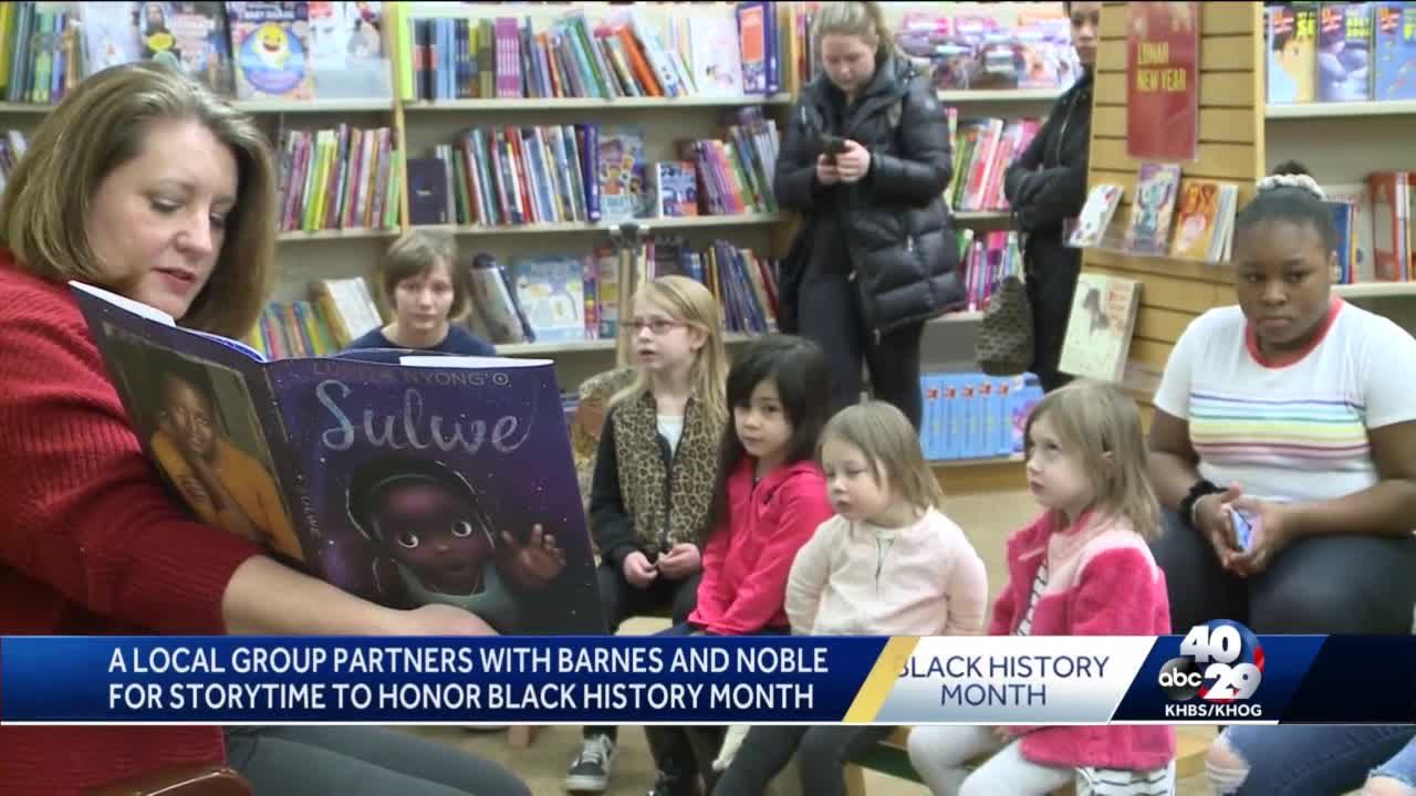 A Local Group Coordinated With Barnes And Noble To Hold Story Time