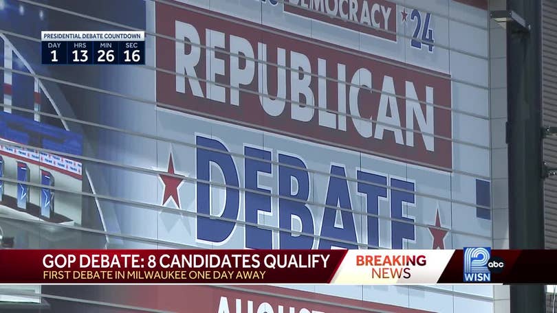 Milwaukee GOP presidential debate: RNC announces 8 candidates have  qualified