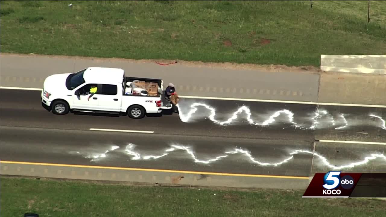 Westbound I-240 shut down in Oklahoma City due to hazardous materials incident