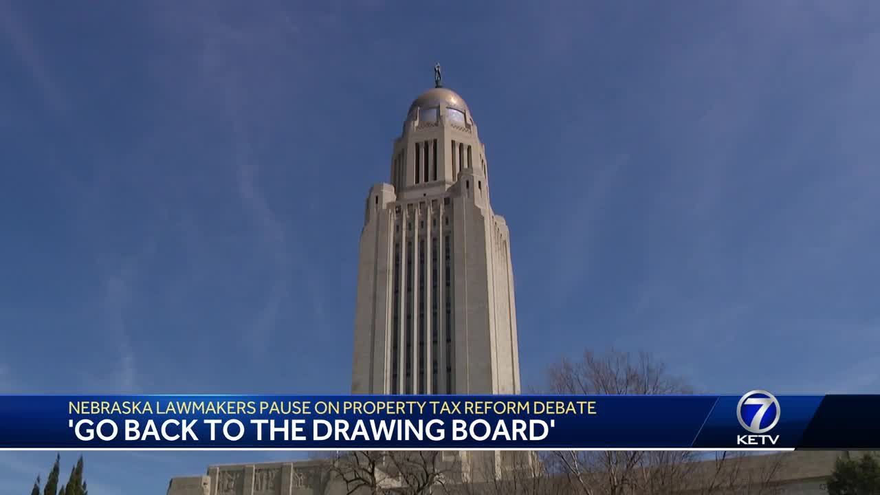 'Go back to the drawing board': Nebraska lawmakers pause on property tax reform debate