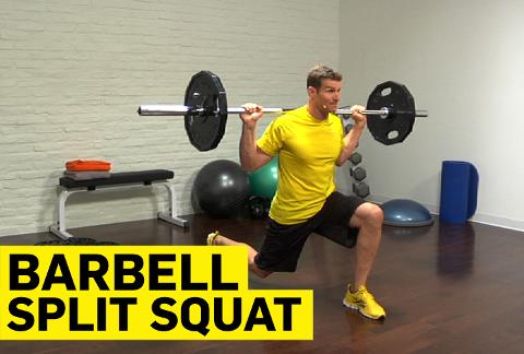 preview for Barbell Split Squat