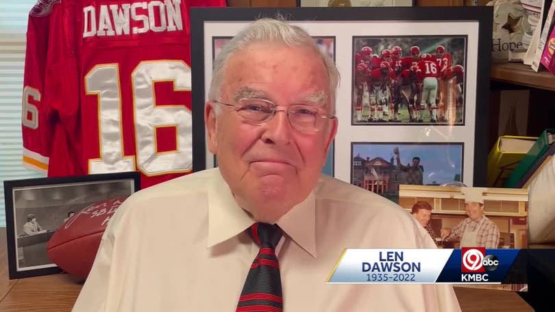 Len Dawson's broadcasting career started at KMBC in Kansas City