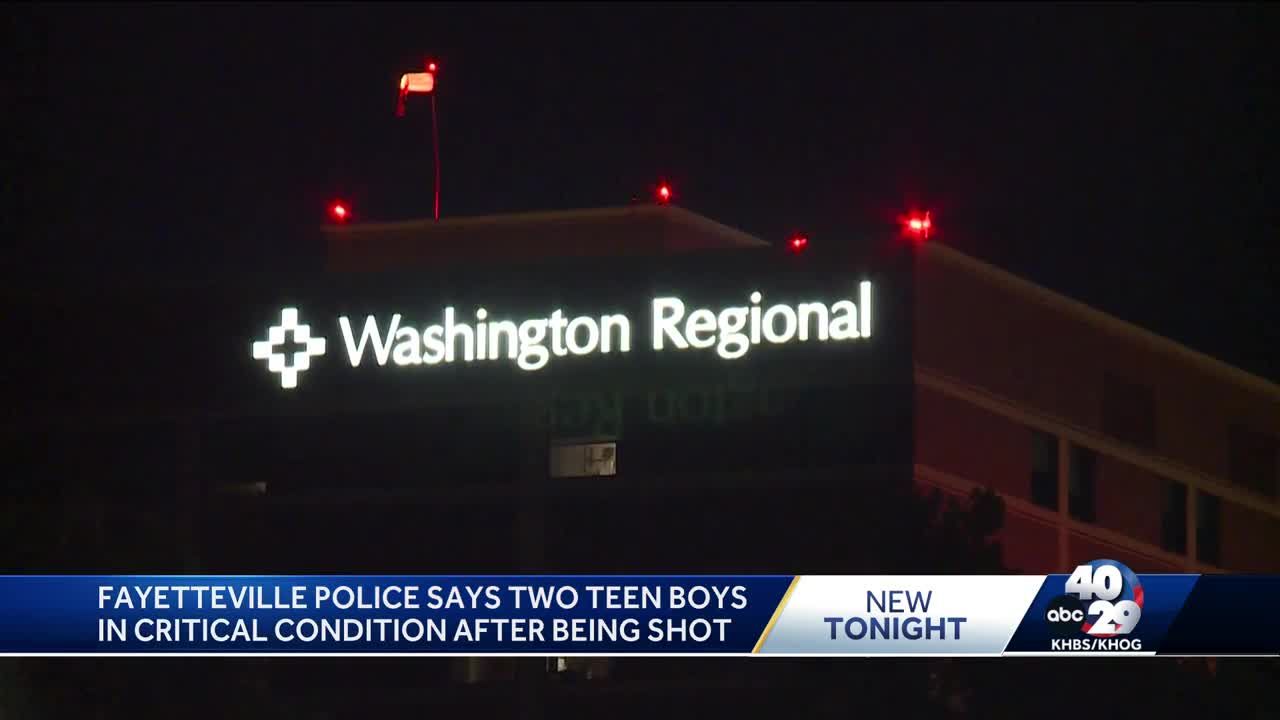 Fayetteville Police Says two Teen Boys In Critical Condition After Being Shot