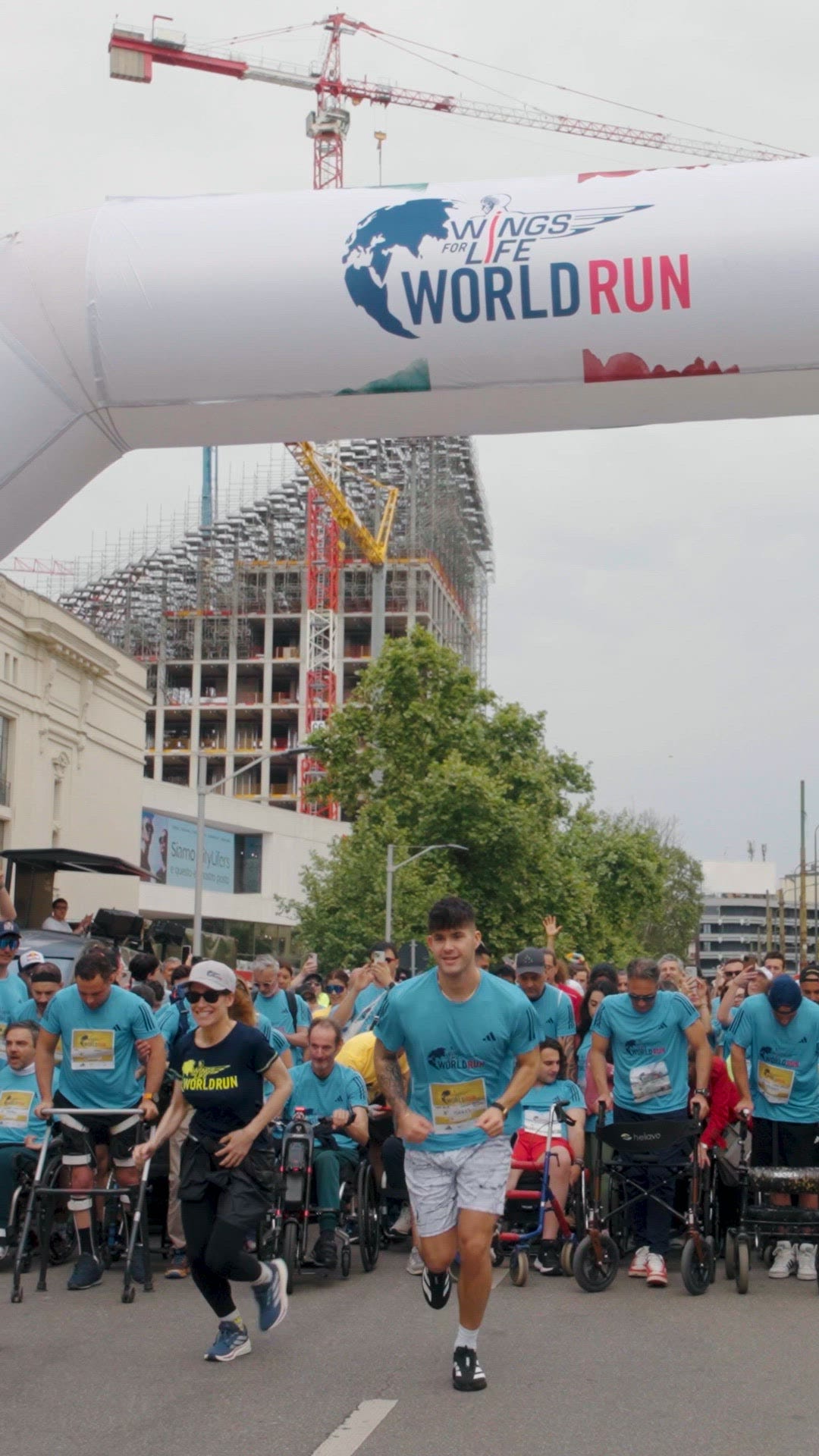 wings for life world run, corsa benefica