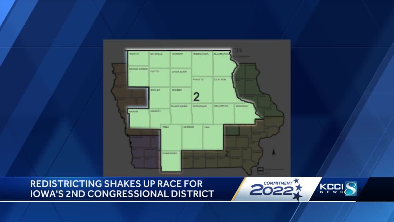 Redistricting shakes up race for US House District 2 in Iowa