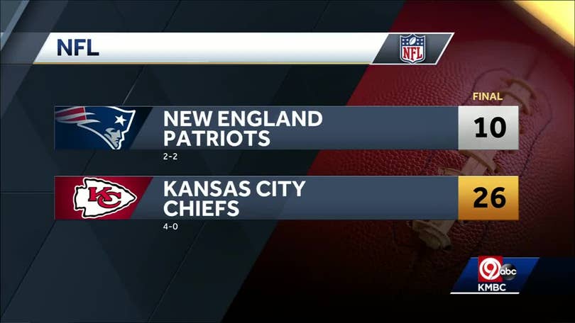 NFL reschedules Patriots-Chiefs game for Monday night