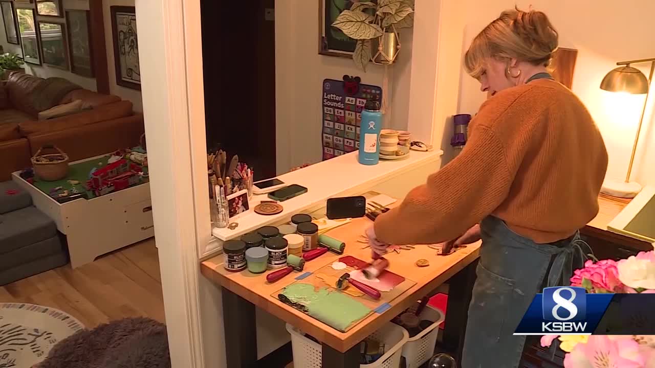 Santa Cruz artist uses botanical prints to fundraise for LA wildfire relief