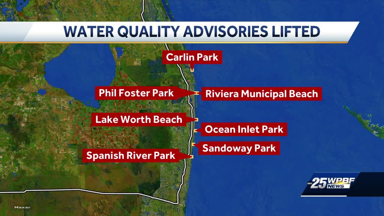 Water quality levels improve in Palm Beach County
