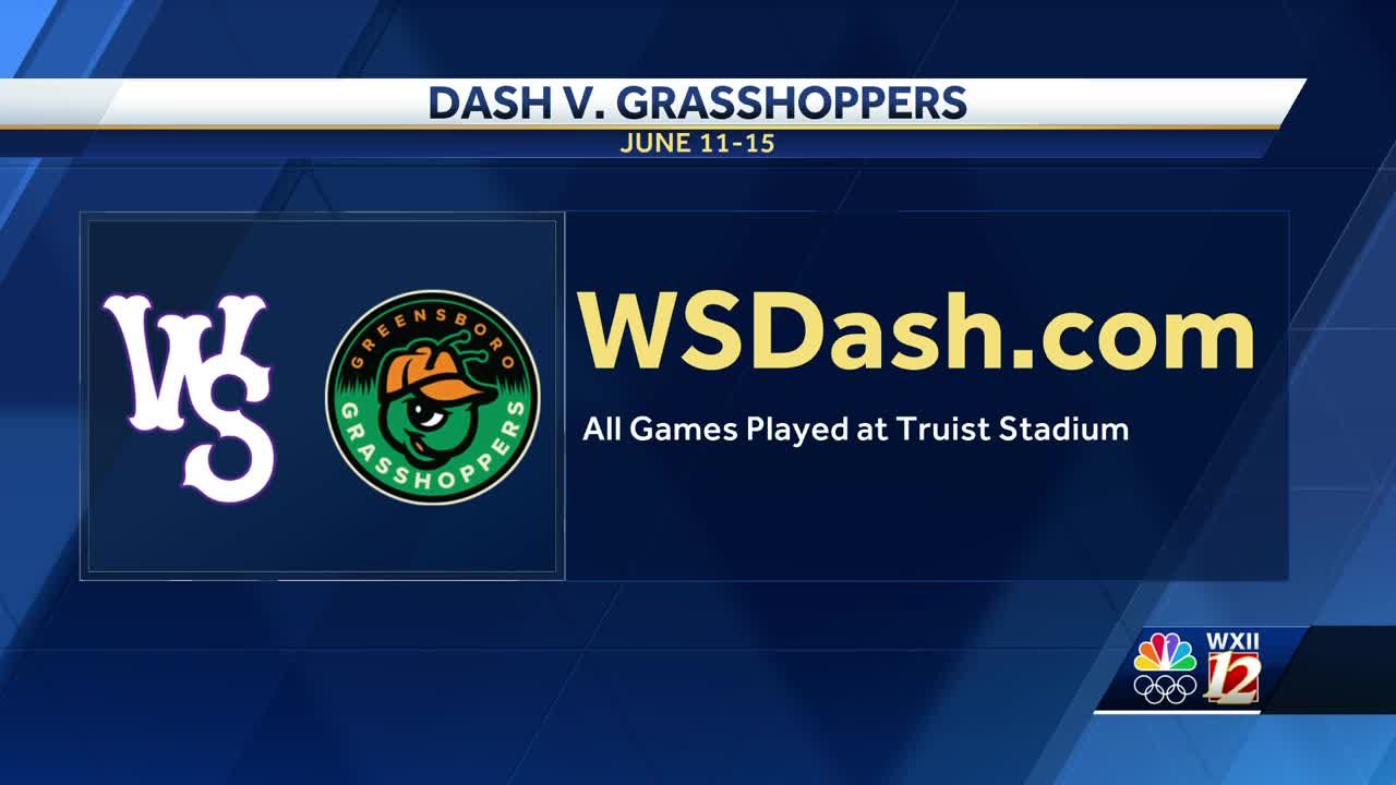 Winston-Salem Dash face Greensboro Grasshoppers series at Truist Stadium  starting June 11