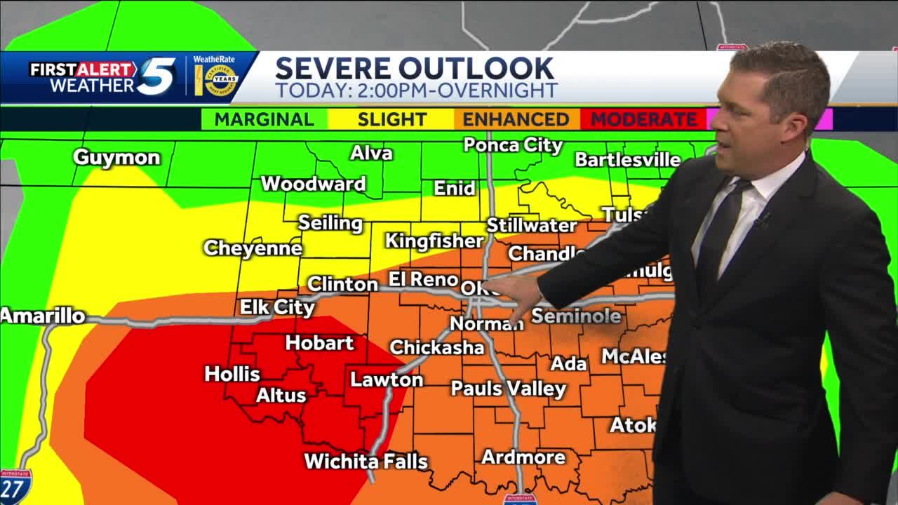 channel 5 okc weather