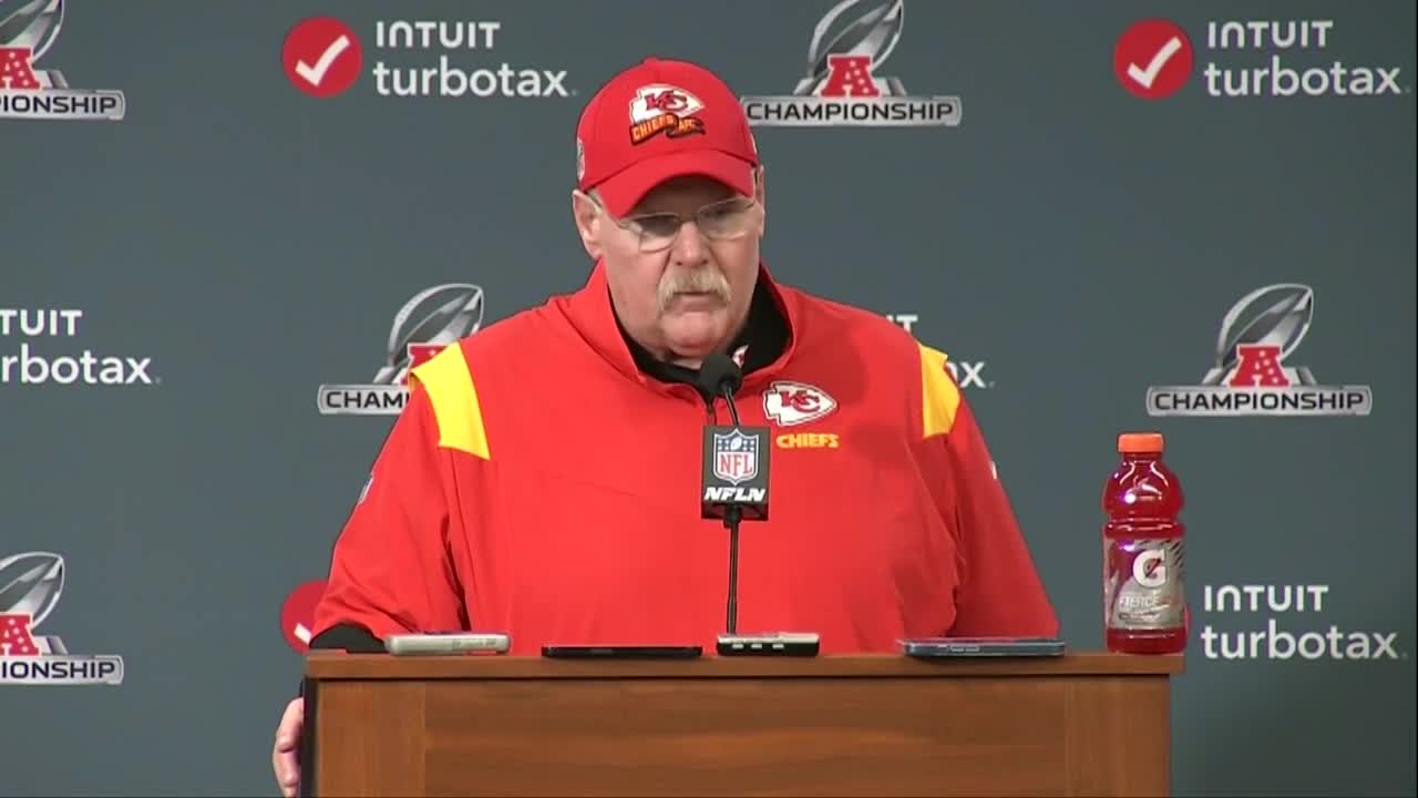 Kansas City Chiefs coach Andy Reid credits crowd in AFC win