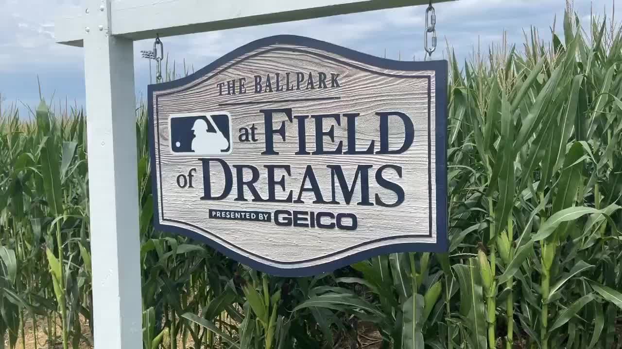 GHOST PLAYERS: Field Of Dreams Hosts Night Game