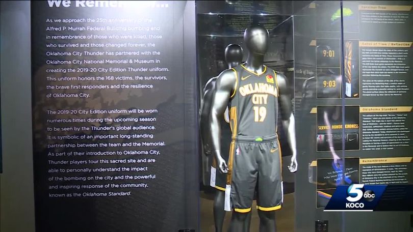 OKC Thunder unveils new 'sunset' uniforms
