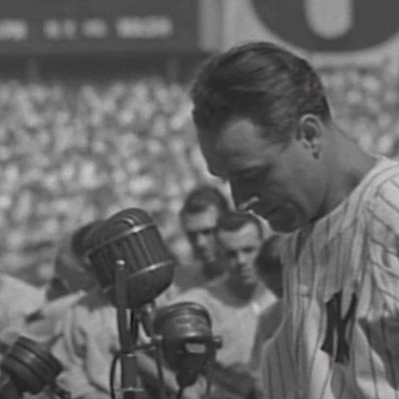 Gehrig delivers famous farewell speech - ESPN Video