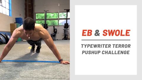 preview for Eb & Swole: Typewriter Terror Pushup Challenge