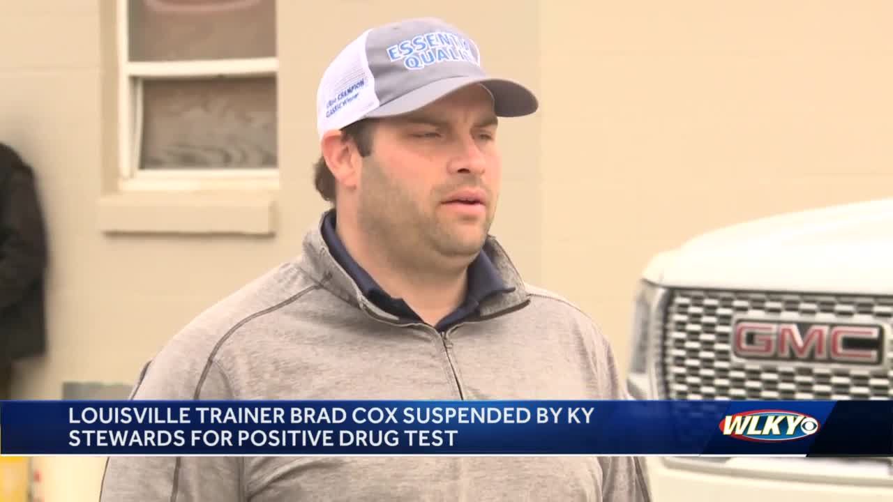 Louisville trainer Brad Cox suspended by Churchill Downs over test results in 2021 race