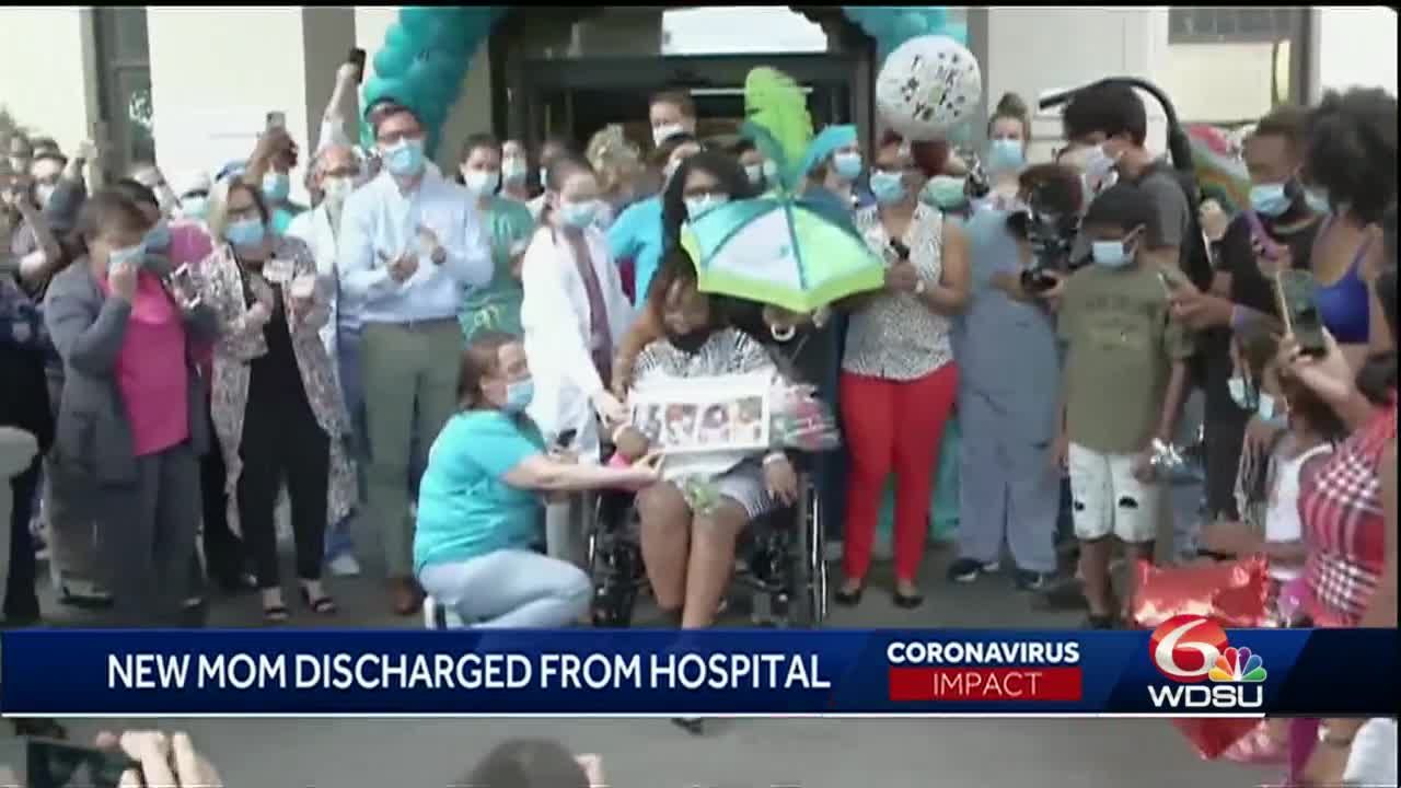 Family welcomes newborn in St. Tammany Parish amid coronavirus precautions