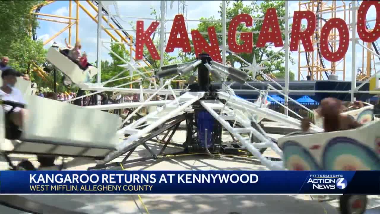 Kennywood's Aero 360 still closed after leaving riders stuck upside down -  CBS Pittsburgh