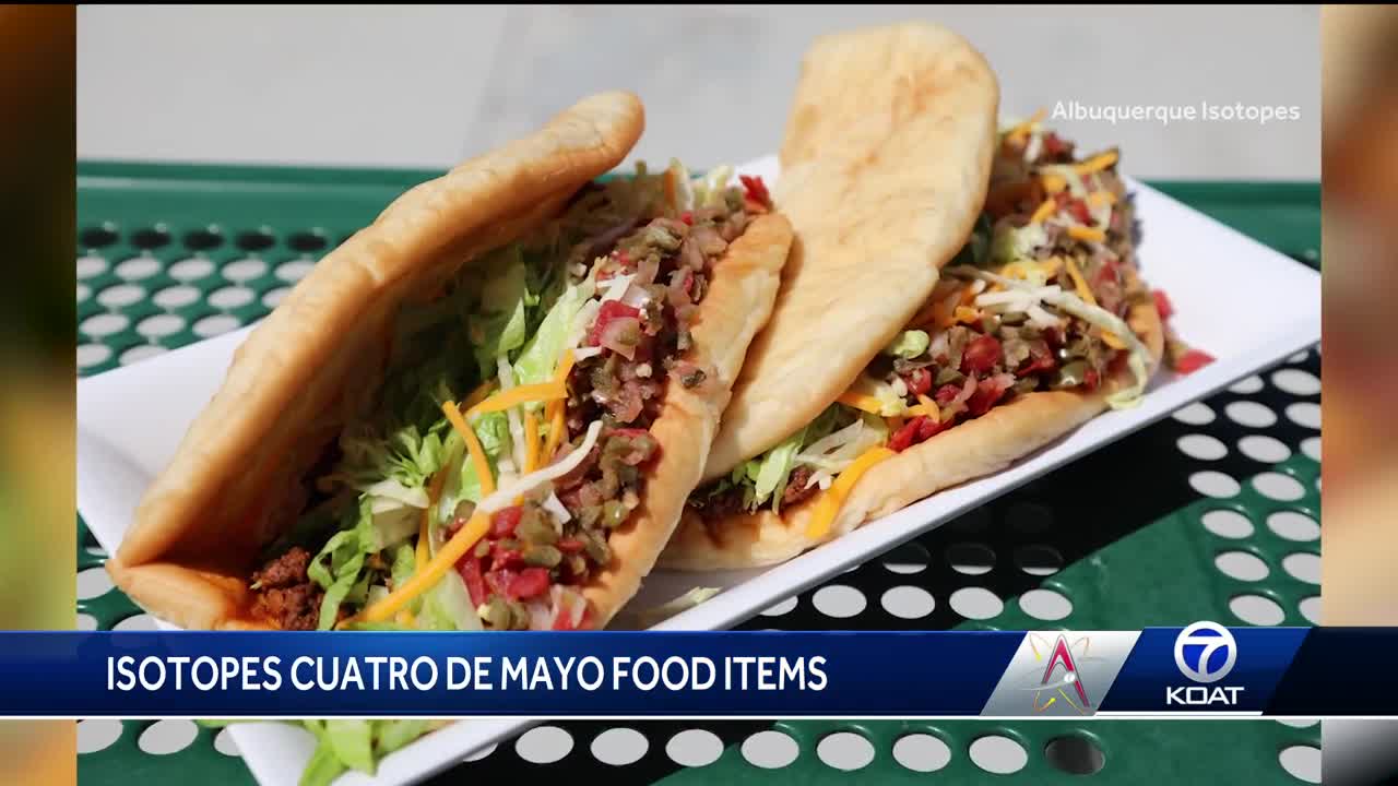 Title: Albuquerque Isotopes unveil special menu for Cuatro de Mayo Mariachis game