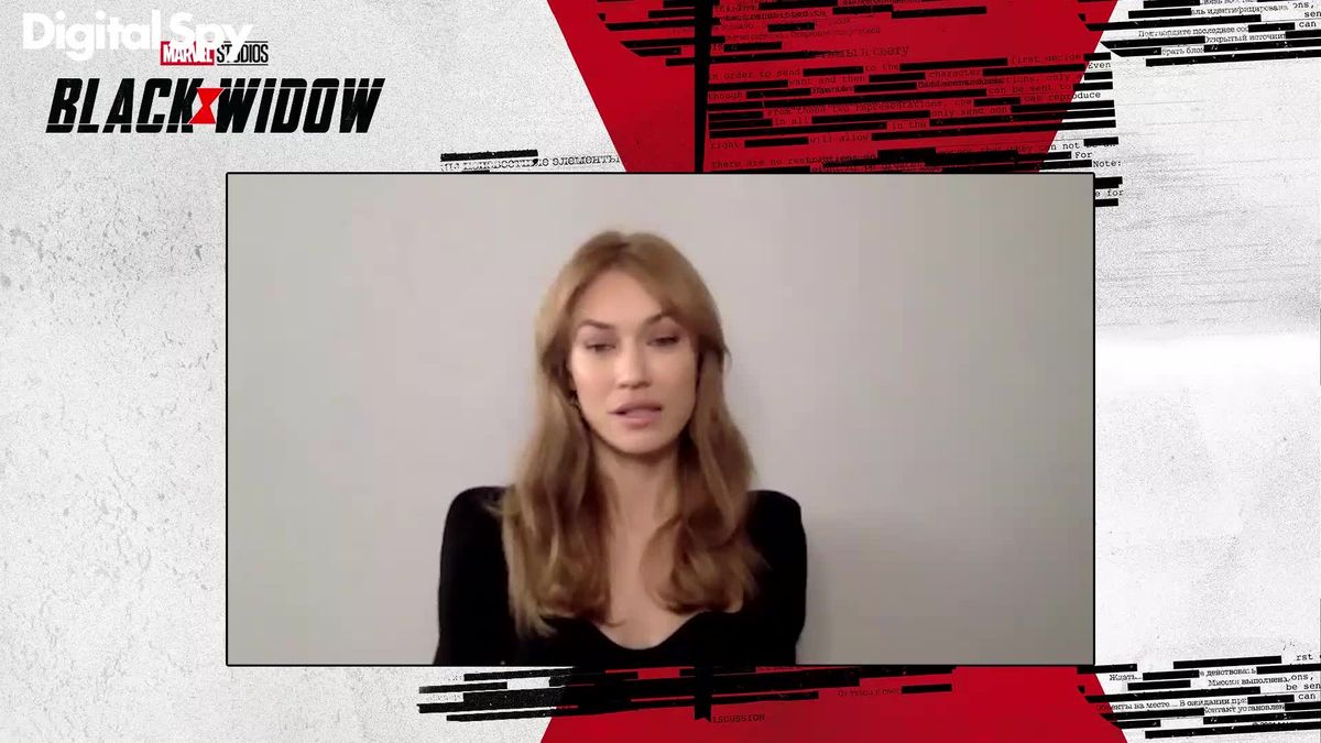 preview for Olga Kurylenko on keeping her role secret and Taskmaster spinoff? | Black Widow