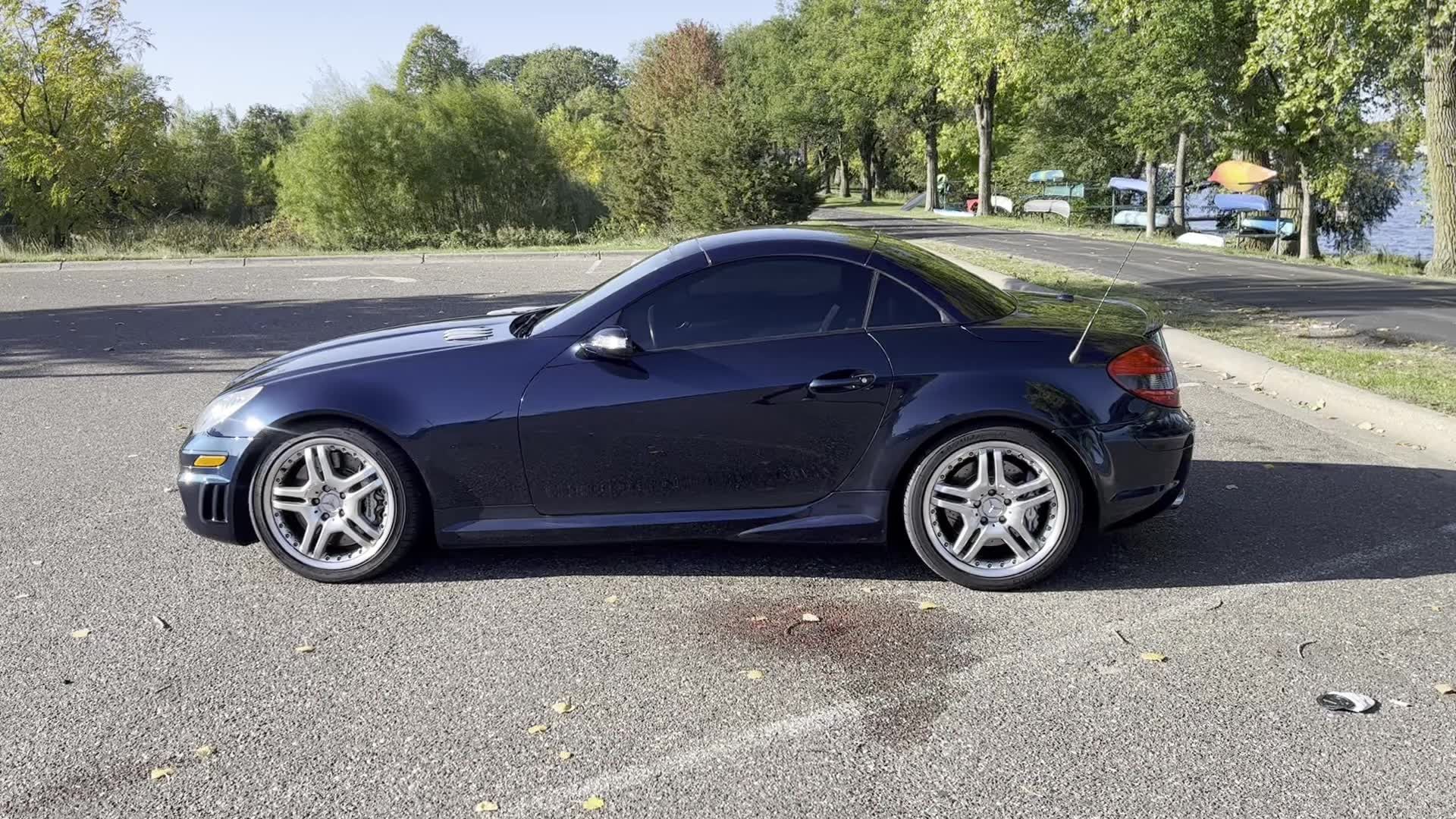 Supercharged 2006 Mercedes-Benz SLK55 AMG for sale on BaT Auctions 