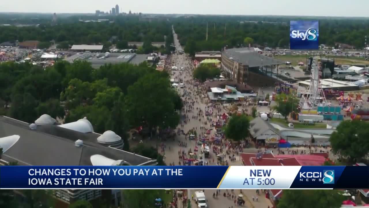 Iowa State Fair will now require food vendors to use credit, debit