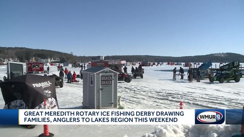 NH Ice Fishing Derby on Lake Winnipesaukee
