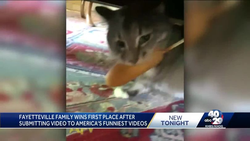 Fayetteville family wins top prize in America's Funniest Home Videos