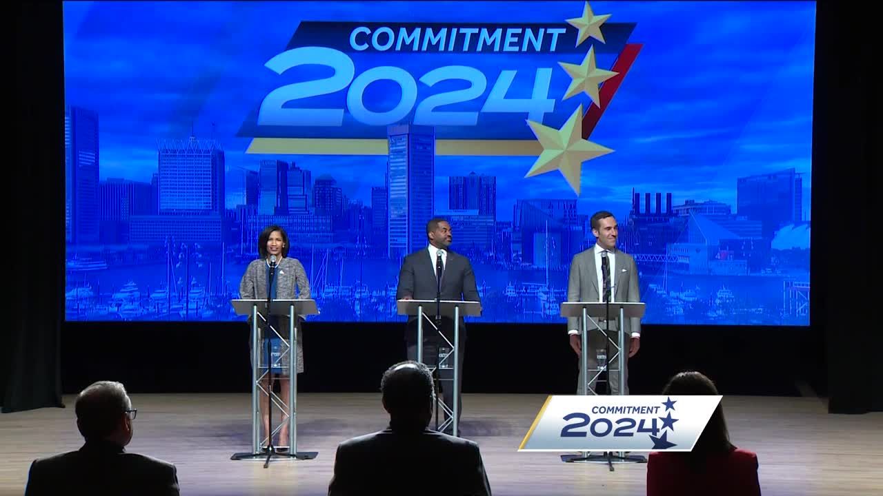 Baltimore City Council president candidates take part in debate