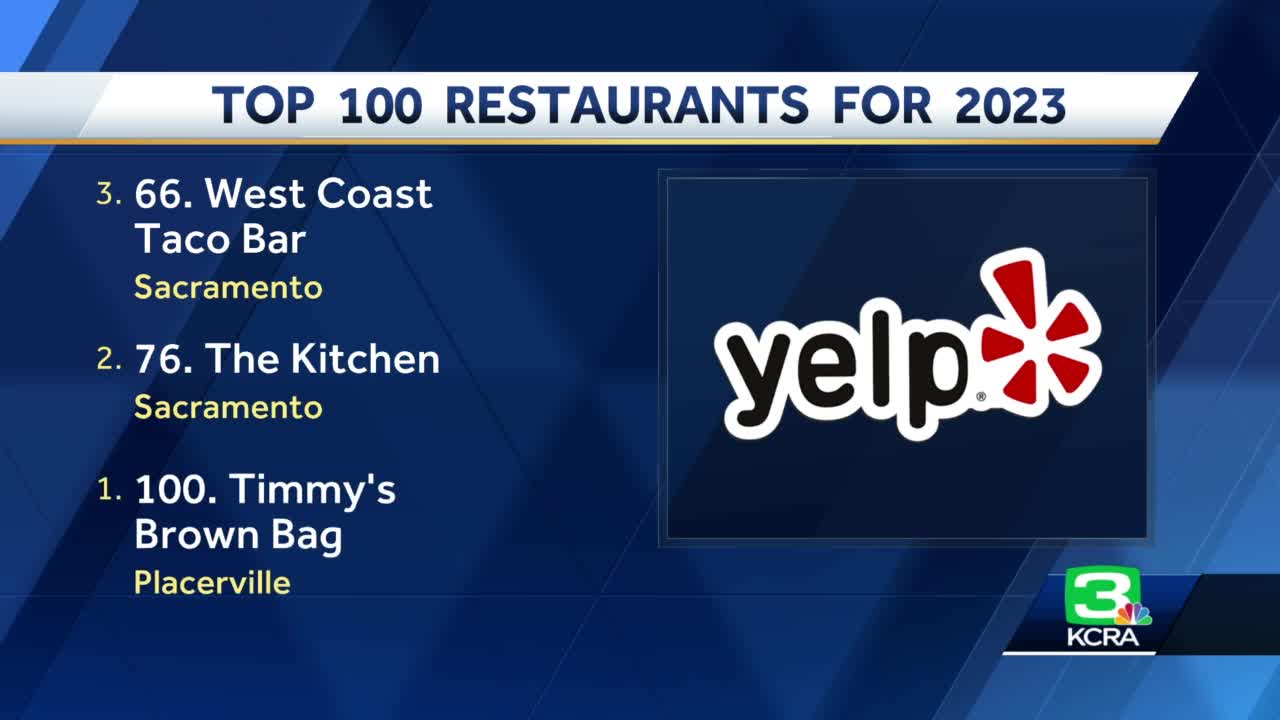 3 Sacramento-area restaurants make Yelp's Top 100 Places to Eat list for  2023