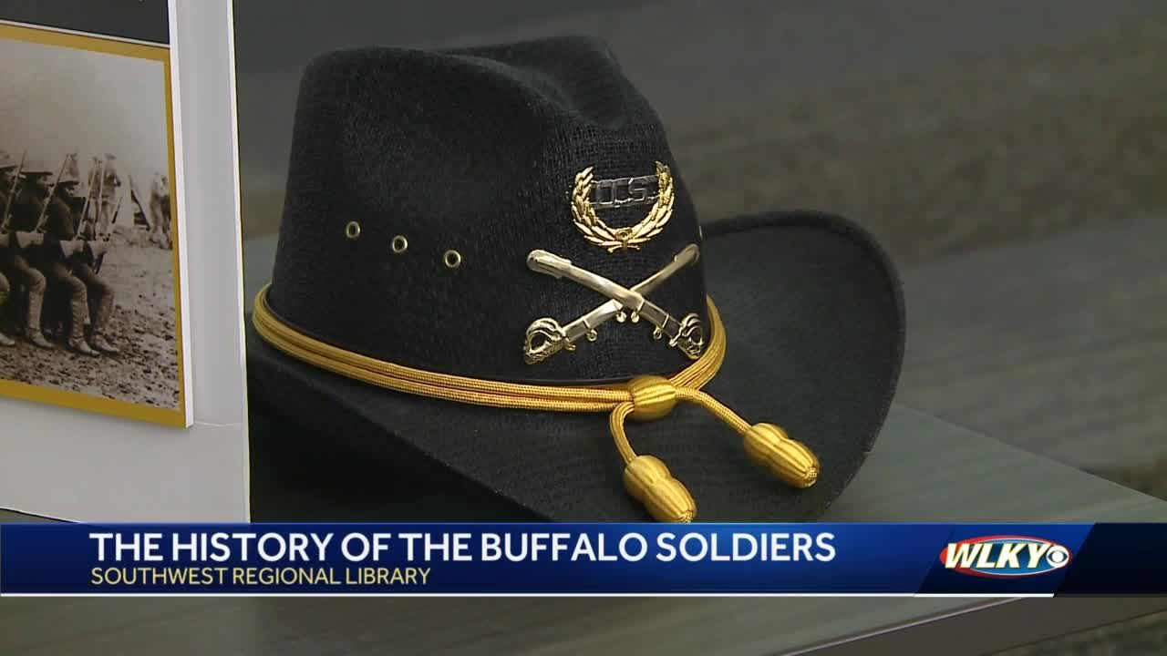 Kentucky Buffalo Soldiers teach Black history in Louisville library this weekend