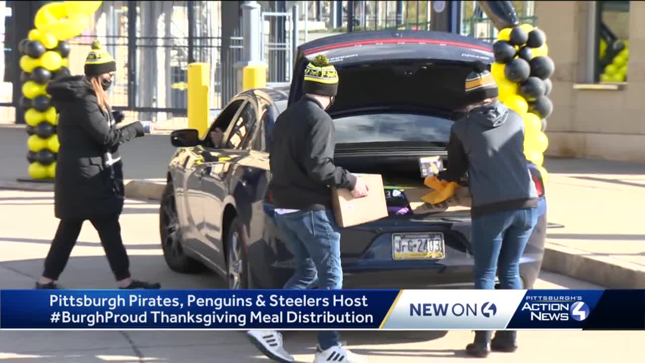 Pirates, Steelers, and Penguins to Partner with Giant Eagle and Greater  Pittsburgh Community Foodbank to Distribute Thanksgiving Meals to Area  Families