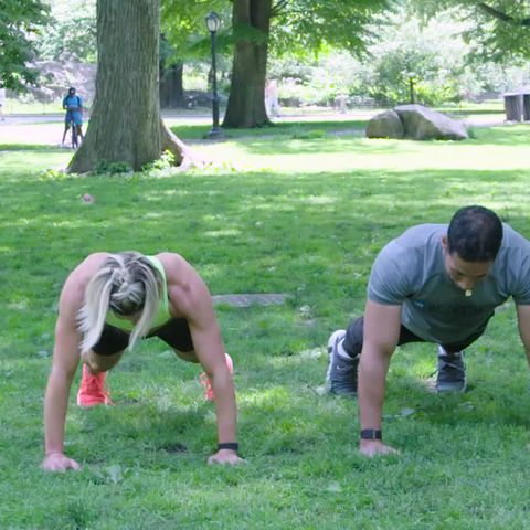 preview for Try These Challenging and Explosive Jumping Push Ups | Men’s Health Muscle