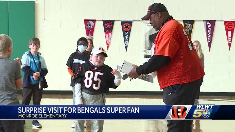 Who Dey Nation surprises hospitalized child with signed Bengals gear 