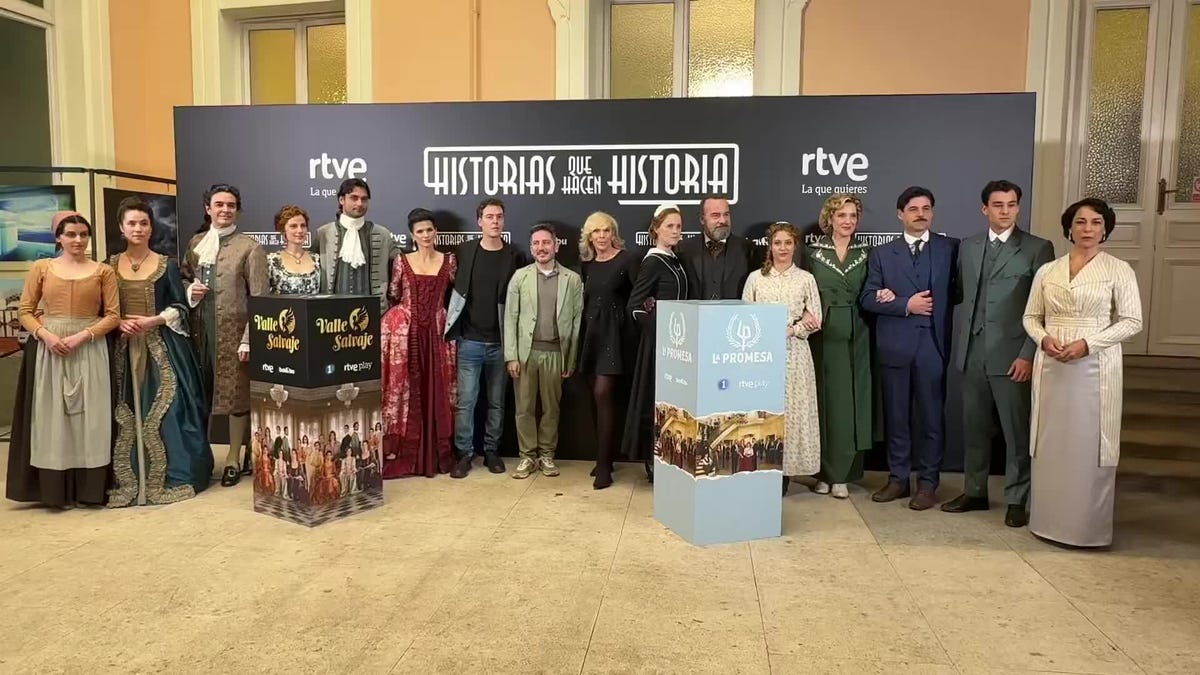 presentacion de las novedades de 'la promesa' y 'valle salvaje'