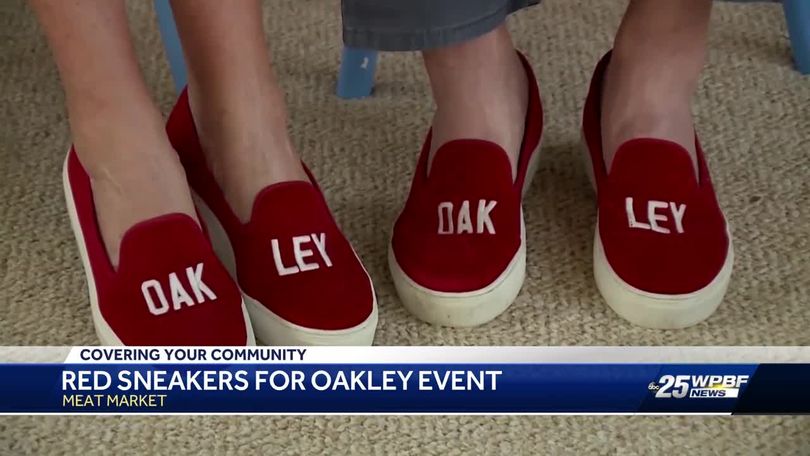 Red Sneakers' for Oakley Fundraiser Raises Allergy Awareness